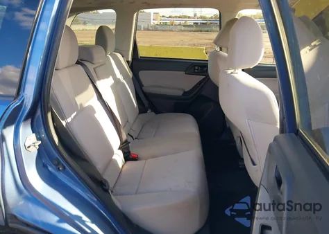 2016 Subaru Forester 2.5I Premium from USA, damaged, VIN JF2SJADC0GH460093